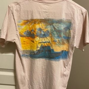 Pink Guy Harvey shirt
